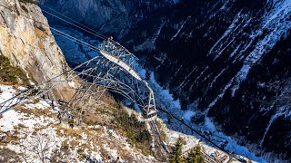 StechelbergMürren Käthi  Steilste Luftseilbahn der Welt 19872023 [upl. by Julee]