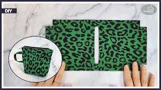 A new way to make a zipper pouch  mini zipper pouch [upl. by Haizek]