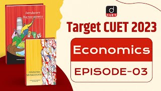 Target CUET 2023  Economics  MCQ Test  Episode  03  Drishti CUET English [upl. by Rehpotsrik]