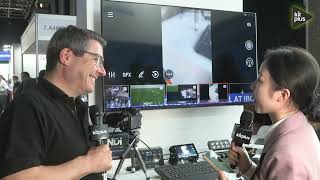 Magewell director mini production and streaming at IBC 2024 [upl. by Roselle]