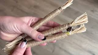 3 Pack Silvervine Cat Toy Silvervine Sticks Cat Toys for Indoor Cats Review [upl. by Cordova]