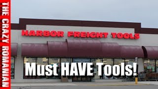 3 MUST HAVE items in your garage from Harbor Freight TOOLS [upl. by Pammy918]