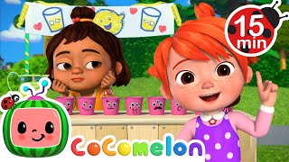 Summer Lemonade Stand with my BFF  MORE CoComelon Nursery Rhymes amp Kids Songs [upl. by Aurita445]