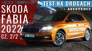 Skoda Fabia 2022  TEST PL  Wrażenia z jazdy hamowanie awaryjne BiLEDy cennik cz 22 [upl. by Aznecniv]