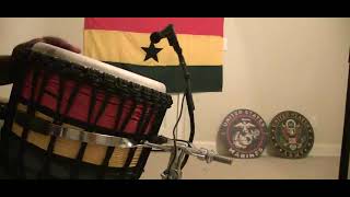 Gregory Isaacs  Hard Drugs  Djembe Cover [upl. by Jeffie]