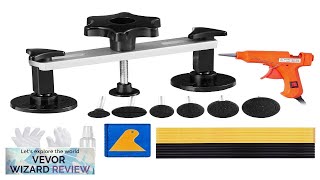 VEVOR 25 PCS Dent Repair Kit Paintless Dent Removal Kit with Bridge Review [upl. by Andromache]