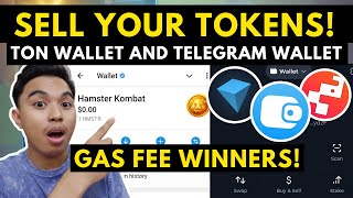 HOW TO SELL HAMSTER KOMBAT TOKENS IN TELEGRAM WALLET TON WALLET AND EBI EXCHANGE SELL HMSTR TOKENS [upl. by Couq198]