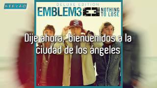 8  Emblem3  Sunset Blvd Traducida Español [upl. by Alyl]