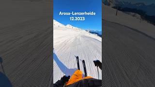 Ski Arosa  Lenzerheide Switzerland 122023 [upl. by Annazor696]