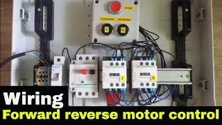 How to wire Forward Reverse motor control [upl. by Ivette957]