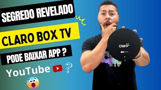 CLARO BOX TV 4 K ULTRA HD pode instalar APP em 2023 [upl. by Ubana]