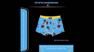 wwwundiseu Lustige bunte amp bequeme Boxershorts im Partnerlook für Männer Frauen amp Kinder [upl. by Falito541]