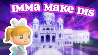 ❤️Building the Millenium Palace From Sailor Moon  Animal Crossing New Horizons [upl. by Camroc]