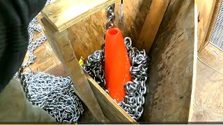 Anchor Chain Piling Solutions Galvanized vs Stainless Video  143 [upl. by Yerxa]