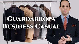 Armario cápsula para un atuendo casual de negocios para hombres [upl. by Bushweller712]