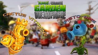 PVZ  Garden Warfare 37  PistoBaie et Catcus Vitaminé [upl. by Pegma616]