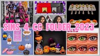 SIMS 4 NEW CC FOLDER 2O23 2 [upl. by Atnahs]