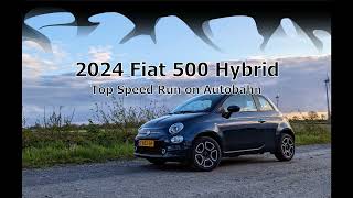 2024 Fiat 500 Hybrid  Top Speed [upl. by Olenta]