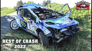 BEST OF RALLY 2022  CRASHES amp MISTAKES [upl. by Morita]