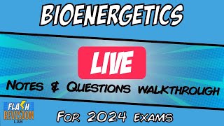 GCSE Biology Bioenergetics Print and Practice  Live Session Replay [upl. by Ahsekar]