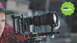 Beastgrip DOF Adapter MK2 amp 133X Anamorphic lens Kickstarter Video Shot on iPhone amp Glalxy S8 [upl. by Cristie821]