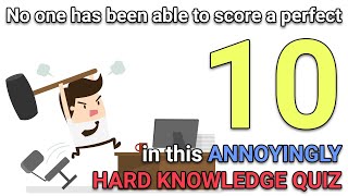 Undoable Quiz About General Knowledge [upl. by Lirbij614]