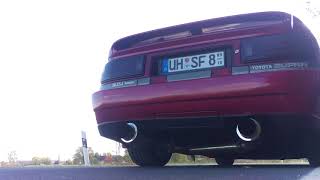 Supra MK3 7MGTE  sound  exhaust  SXE 257 [upl. by Taffy]