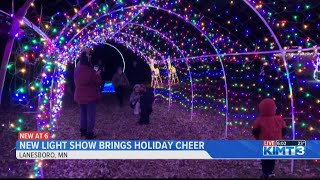 Emma Esteb and Kamie Roesler show off Lanesboro Holiday Lights [upl. by Euqinotna]