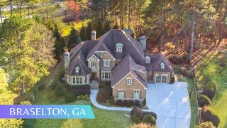 10020 SQFT Home with Fitness Center and Movie Theater FOR SALE North of Atlanta  6 BEDS  6 BATHS [upl. by Pare112]