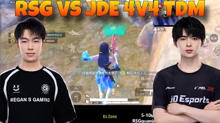 RSG vs JDE 4v4 Thrilling TDM Battle🔥🔥 RSG GZ POV❤️ [upl. by Land615]