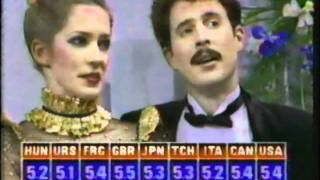 1984 Winter Olympics  Ice Dancing Compulsory Dances Westmister Waltz  Part 2 [upl. by Winton640]