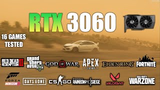 RTX 3060  Test in 16 Games in 2022  RTX 3060 12GB Gaming test [upl. by Freytag]