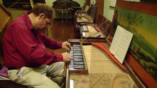 Original Hass Clavichord 1763 CPhEBach Poco Allegro from Prussian Sonata n° 1 [upl. by Ressan]