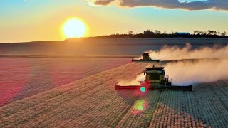 Harvest in Australia  18 Minutes  Drone Compilation  Australian Farming [upl. by Ahsi322]