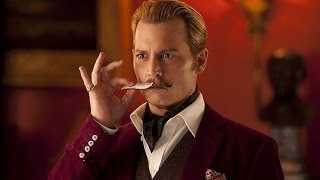 Mortdecai Starring Johnny Depp Movie Review [upl. by Nnylhsa549]