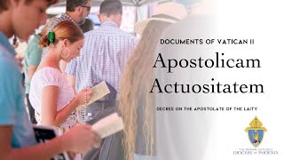 Documents of Vatican II Apostolicam Actuositatem [upl. by Lezti]