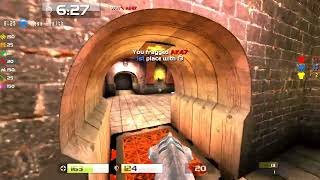 Quake Live 0721 POV vs AK47  dogegrounds [upl. by Christal]