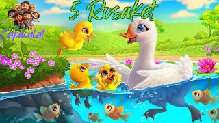 5 Rosaket ðŸ¦† Kenge per Femije CAPACULAT [upl. by Gertrudis]