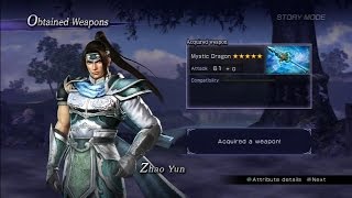 Warriors Orochi 3 Ultimate  Zhao Yun Mystic Weapon Guide [upl. by Ettevey508]