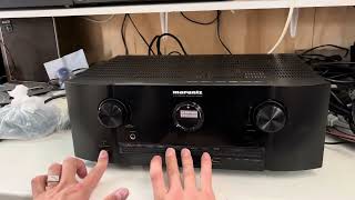 How To Factory Reset The Marantz SR5007 Network Receiver [upl. by Alios515]