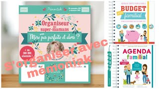 Des outils pour sorganiser  Mes indispensables de maman avec Mémoniak ASTUCES ET ORGANISATION [upl. by Jeannette]