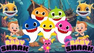 Baby Shark Song and Dance  Baby Shark doo doo doo Song  Baby Shark Remix Song babyshark cartoon [upl. by Royden]