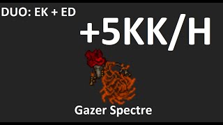 Duo Hunt EKED  Gazer Spectre Exp 5kkh  Tibia [upl. by Attwood]