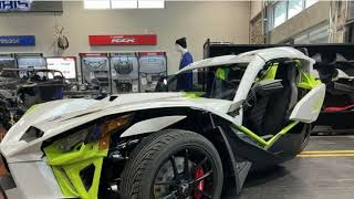 A Passive Reveal 2023 Polaris Slingshot R Lime Squeeze [upl. by Namialus]