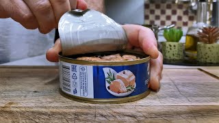 СОВЕТСКИЙ салат с печенью трески ВКУСНО на все времена Всего 4 простых ингредиента [upl. by Oetam]