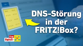 DNSStörung in der FRITZBox  Frag FRITZ [upl. by Wini]