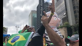 Hyperreal  Bolsonaro Brazils leading presidential candidate speaks to a street rally [upl. by Sabra]