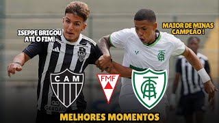 MAIOR DE MINAS CAMPEÃO EM MINEIRO SUB20 Iseppe brilhou na Final entre Galo e Coelho [upl. by Immaj]