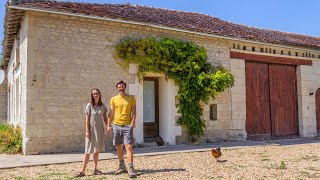 RESTORING our neglected 300YEAROLD FARMHOUSE and garden 2 years in 24 minutes [upl. by Hildegarde]