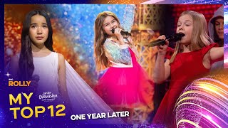 Junior Eurovision 2020  My Top 12  One Year After The Show [upl. by Fish968]